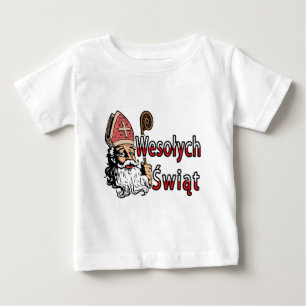 Wesolych Swiat St. Nicholas Baby T-Shirt