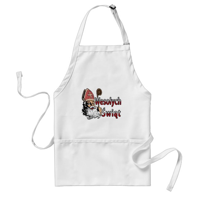 Wesolych Swiat St. Nicholas Standard Apron (Front)