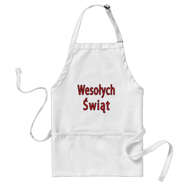 Wesolych Swiat Standard Apron (Front)