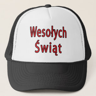 Wesolych Swiat Trucker Hat