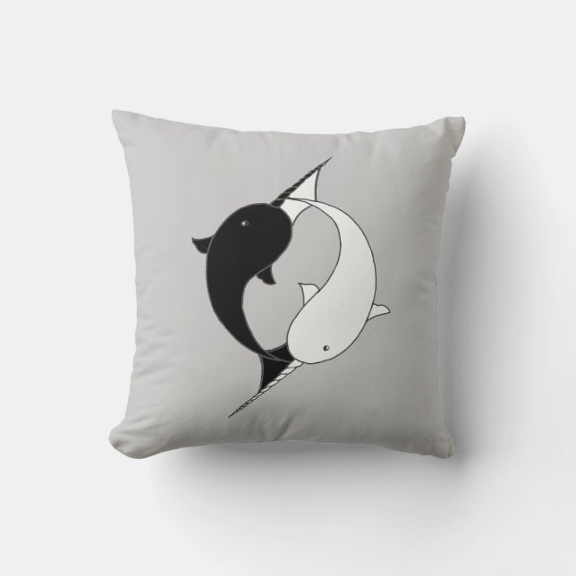 wesome Narwhals Cushion (Front)