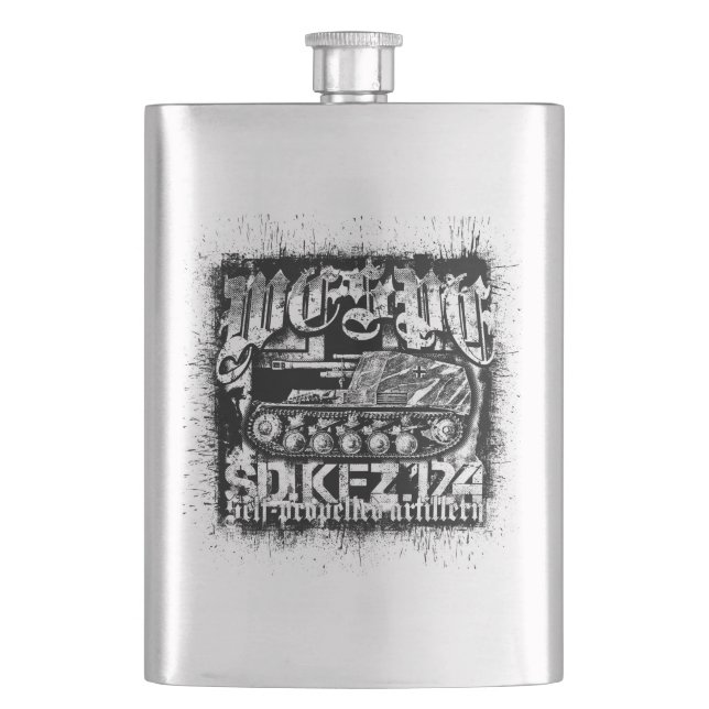 Wespe Hip Flask (Front)