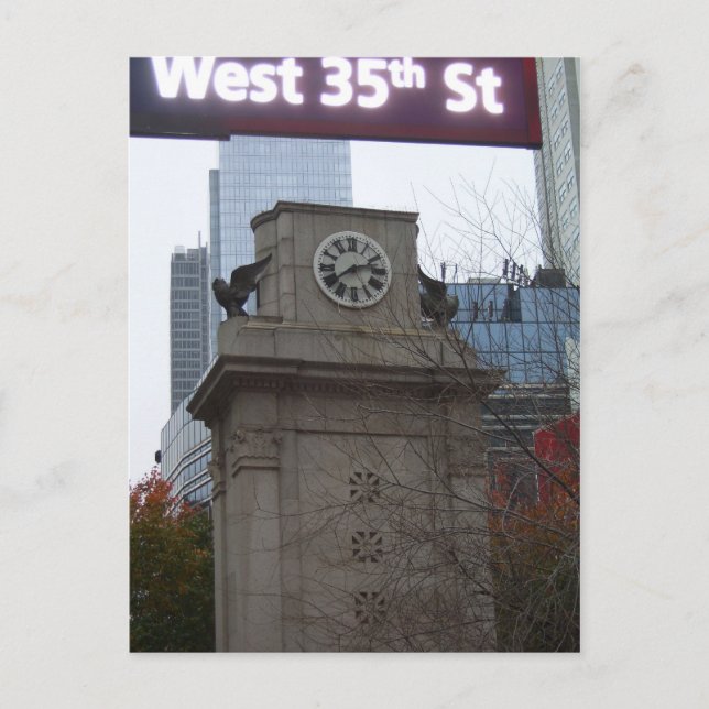 West 35th Street Postcard NYC by CricketDiane (Front)