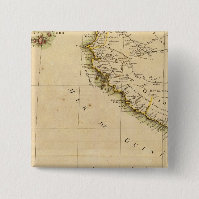 West Africa 15 Cm Square Badge (Front)