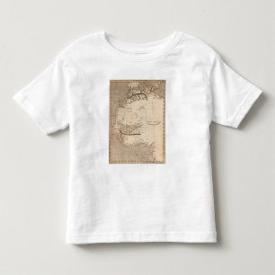 West Africa Map by Arrowsmith Toddler T-Shirt