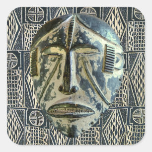 West Africa Square Sticker