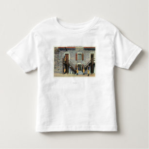 West Barracks, Ethan Allen Stairway Scene Toddler T-Shirt