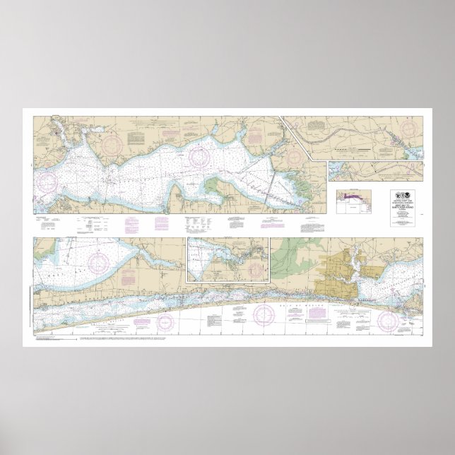 West Bay to Santa Rosa Nautical Chart 11385 (Front)