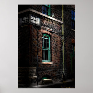 West Bottoms Kansas City Suburban Photo Art Poster