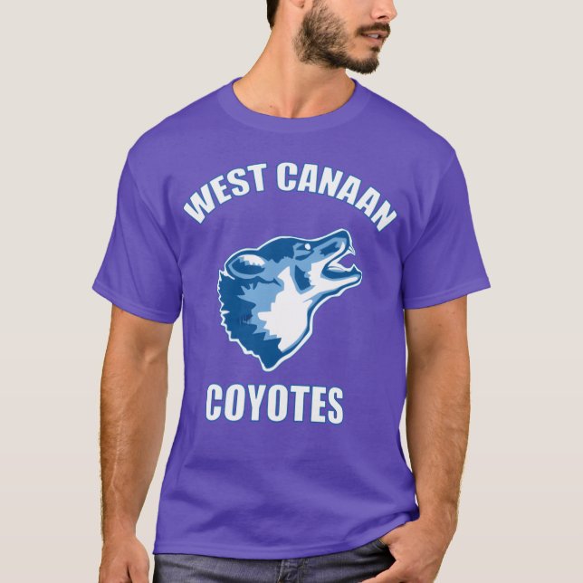 West Canaan Coyotes retro T-Shirt (Front)