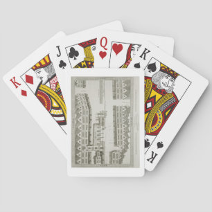 West Cheap as it appeared in the year 1585, engrav Playing Cards