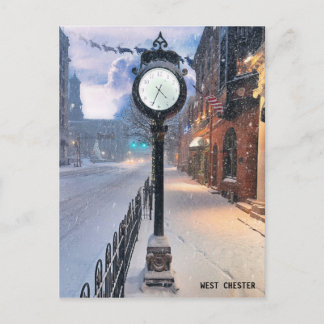 West Chester Christmas Postcard