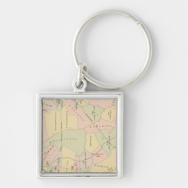 West Chester, New York Key Ring (Front)