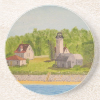 West Chop Lighthouse-Martha's Vineyard Coaster