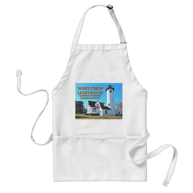 West Chop Lighthouse, Marthas Vineyard MA Apron (Front)