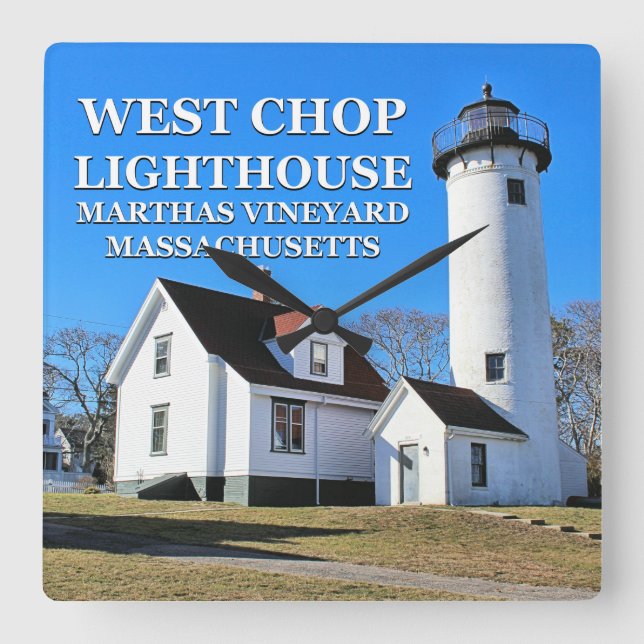 West Chop Lighthouse, Marthas Vineyard MA Clock (Front)