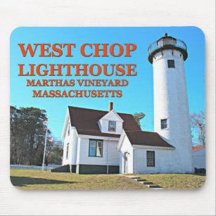 West Chop Lighthouse, Marthas Vineyard MA Mousepad