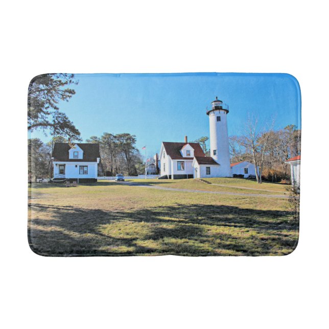 West Chop Lighthouse, Massachusetts Bath Mat (Front)