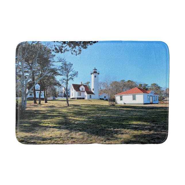 West Chop Lighthouse, Massachusetts Bath Mat (Front)