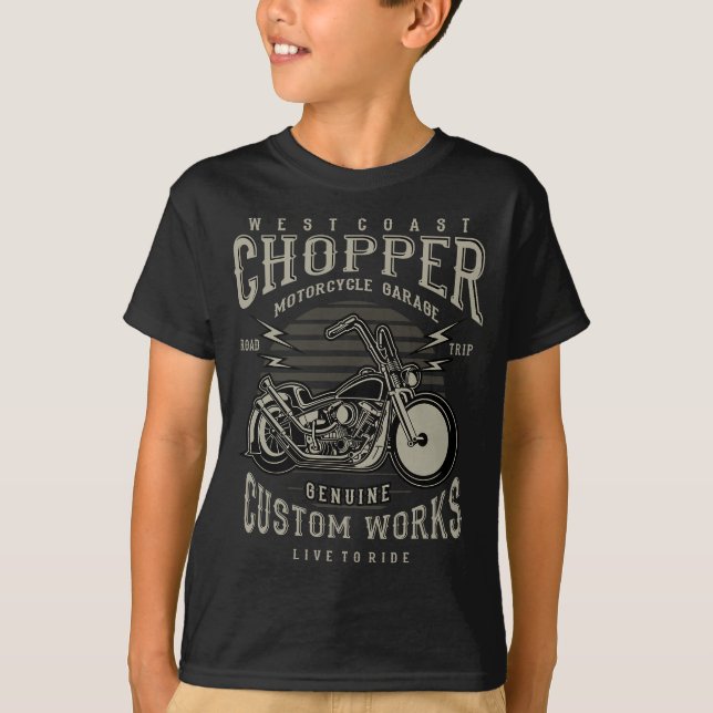 West Coast Chopper Motorcycle T-Shirt (Front)