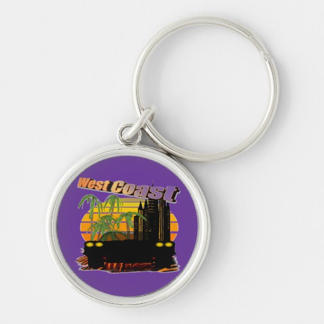 West Coast Keychain (Front)