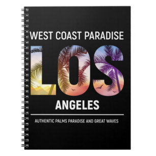 West coast , Los Angeles California, Los Angeles Notebook