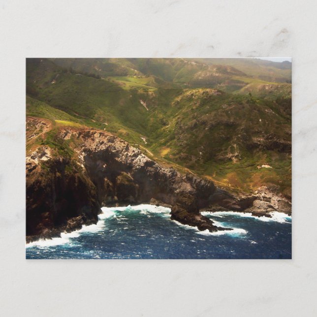 West Coast of Moloka'i Postcard (Front)