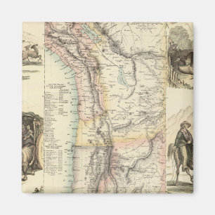 West Coast of South America Magnet