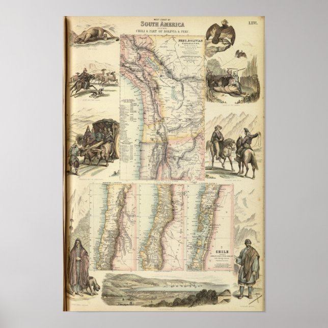 West Coast of South America Poster (Front)