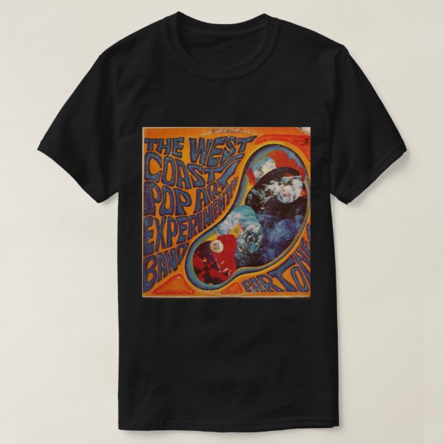 West Coast Pop Art Experimental Band, Acid Rock Cl T-Shirt (Design Front)