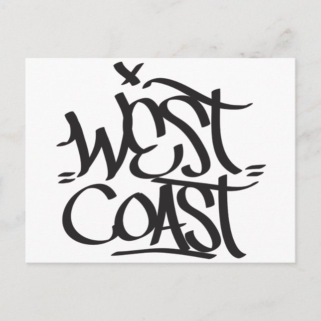 west coast postcard (Front)