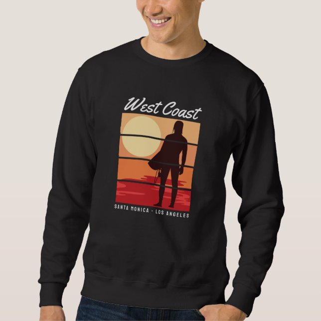 West Coast Santa Monica Sweatshirt (Front)