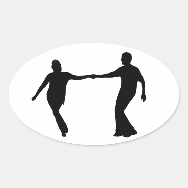 West Coast Swing Sticker (Front)