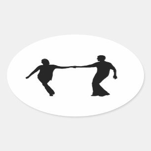 West Coast Swing Sticker