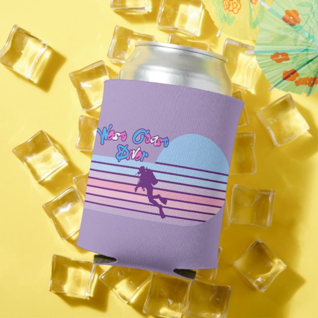 West Coast Trans Diver Can Cooler (In Situ Summer)