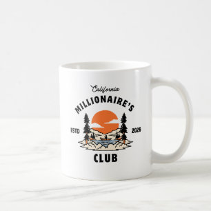 West Coast Vibes 'California Millionaire's Club' Coffee Mug