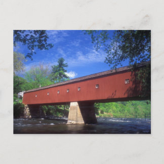 West Cornwall Covered Bridge Postcard