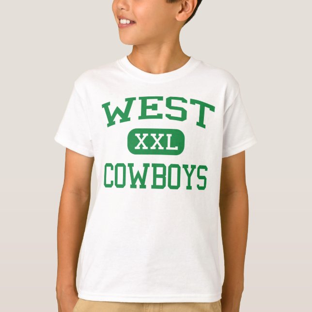 West - Cowboys - High - Minneapolis Minnesota T-Shirt (Front)
