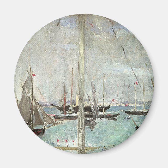 West Cowes, Isle of Wight by Berthe Morisot Magnet (Front)