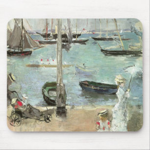 West Cowes, Isle of Wight by Berthe Morisot Mouse Pad