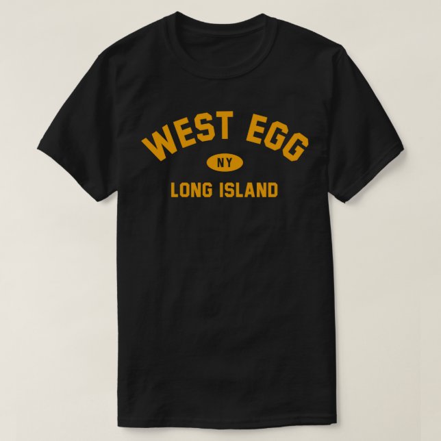 West Egg The Great Gatsby T-Shirt (Design Front)