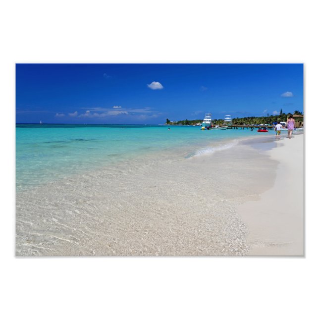 West End Beach Photo Print (Front)