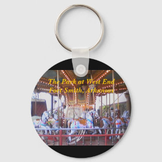 West End Carousel keychain