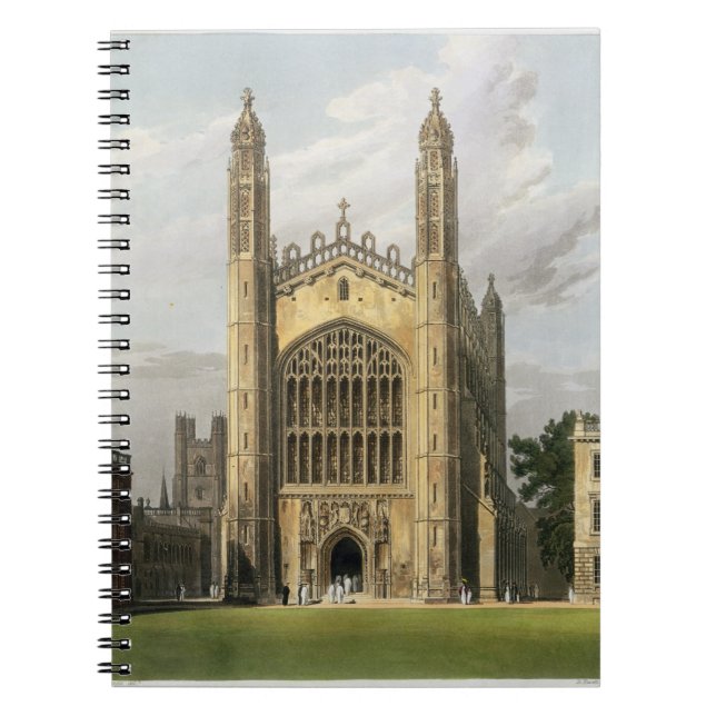 West End of King's College Chapel, Cambridge, from Notebook (Front)