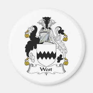 West Family Crest Magnet