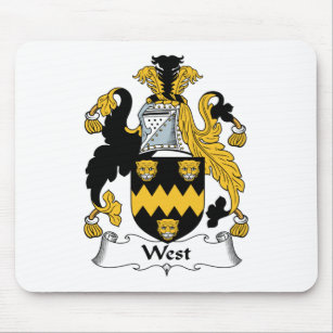 West Family Crest Mouse Pad