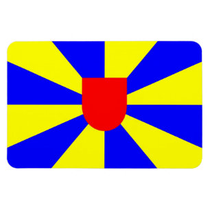 West Flanders province flag Belgium country Magnet