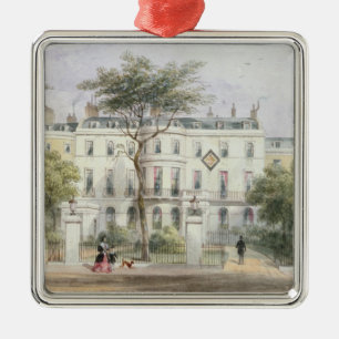 West front of Sir Robert Peel's House Metal Ornament