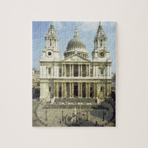 West front of St. Paul's Cathedral, designed by Si Jigsaw Puzzle