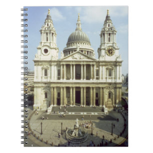 West front of St. Paul's Cathedral, designed by Si Notebook